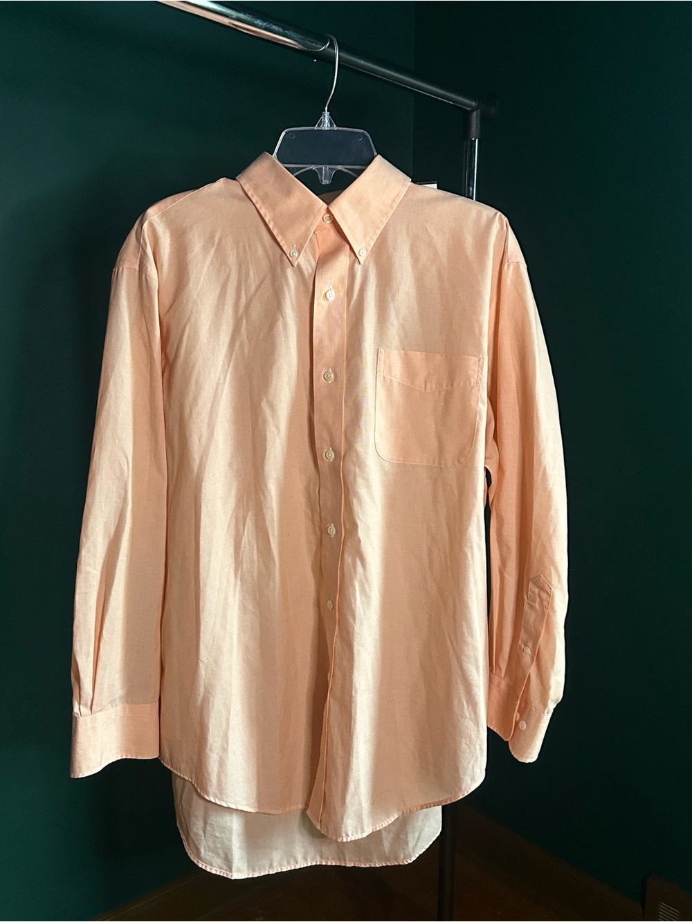 Ralph Lauren Peach Button-Down Oxford Shirt